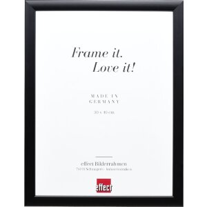 Effect Houten Fotolijst Profil 43 zwart 20x25 cm kunstglas