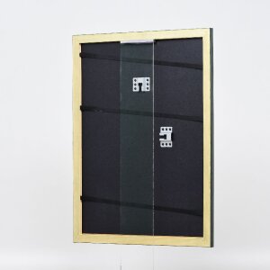 effect Houten fotolijst Profil 43 tannengroen 21x28 cm kunstglas