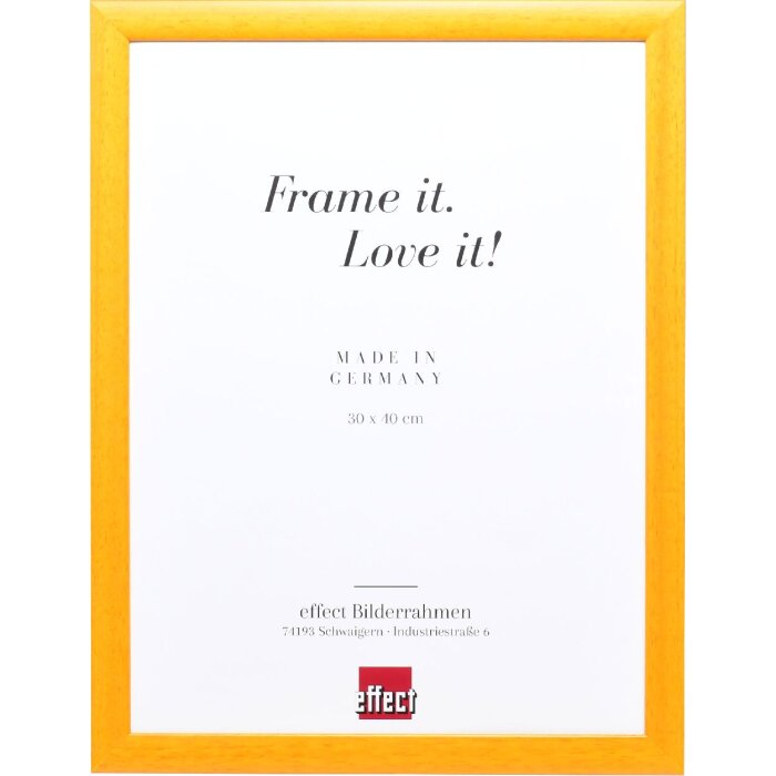 effect Houten Fotolijst Profiel 43 honing 21x28 cm met kunstglas