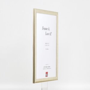 effect Houten fotolijst Profil 43 zilver 24x30 cm kunstglas