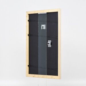 Effect Houten Fotolijst Profil 43 Zilver 28x35 cm Kunstglas