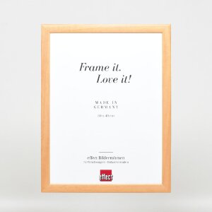 Effect Holz Bilderrahmen Profil 43 natuur 28x35 cm kunstglas