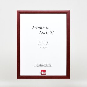 Effect Holz-fotolijst Profil 43 rood 29,7x42 cm kunstglas