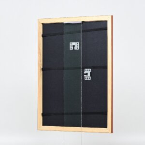 Effect Holz fotolijst Profil 43 bruin 35x100 cm kunstglas