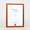 Effect Holz-Fotolijst Profil 43 bruin 40x50 cm kunstglas