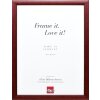Effect Holz-fotolijst Profil 43 rood 42x59,4 cm kunstglas
