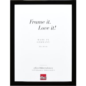 Effect Houten Fotolijst Profil 43 zwart hoogglans 45x80...