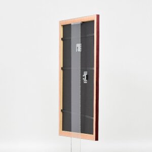 Effect Holz-Foto-lijst Profil 43 rood 50x60 cm kunstglas