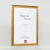 Effect Holzrahmen Profil 44 goud 10x15 cm houten fotolijst barokstijl