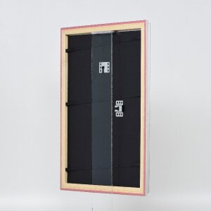 Effect Houten Foto-Ramen Profil 44 Zilver 13x18 cm Kunstglas