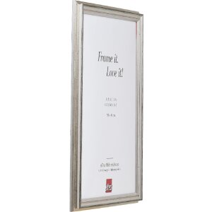 Effect Holzrahmen Profil 44 zilver 20x30 cm wandlijst met kunstglas