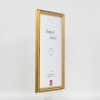 Effect Holzrahmen Profil 44 goud 21x28 cm houten fotolijst met kunstglas