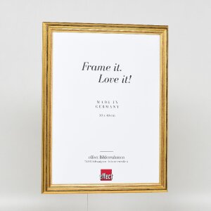 Effect Holzrahmen Profil 44 goud 30x45 cm houten fotolijst met kunstglas