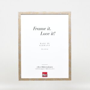 Effect Holzrahmen Profil 51 in antiek zilver 30x45 cm houten fotolijst