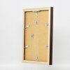 Effect houten fotolijst profiel 52 donkerbruin 21x28 cm kunstglas