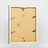 Effect houten fotolijst profiel 52 donkerbruin 21x28 cm kunstglas