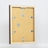 Effect houten fotolijst profiel 52 donkerbruin 21x28 cm kunstglas