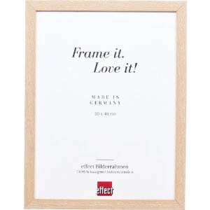 Effect Holzrahmen Profil 54 Kalkeiche 27x48 cm met kunstglas