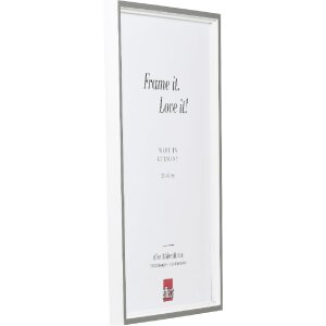 Effect Holz-Bilderrahmen Profil 69 grijs 45x80 cm kunstglas