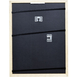 Effect Holz-Bilderrahmen Profil 74 natur 18x24 cm Kunstglas