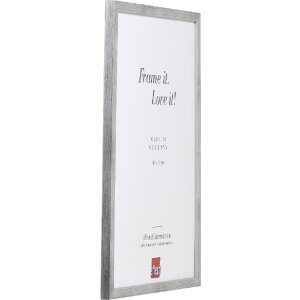 Effect Houten Fotolijst Profiel Top S zilver 13x18 cm kunstglas