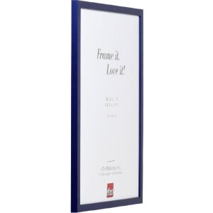 Effect Holzrahmen Profil Top S blauw 30,5x91,5 cm kunstglas