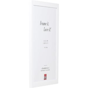 Effect houten lijst Profil Top Pro wit 60x80 cm kunstglas