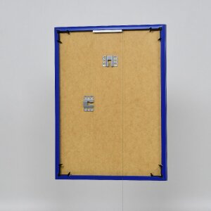 Art effect puzzellijst acrylglas blauw 46x61 cm kunststof lijst wandmontage