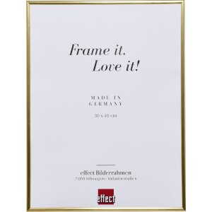 Kunst effect puzzel frame acryl glas goud 49 x 77 cm