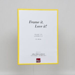 Art Effect puzzel frame acryl glas geel 61 x 91 cm