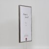 Kunst effect puzzel frame acryl glas platina 68x93 cm wandmontage kunststof
