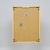Kunst effect puzzel frame acrylglas geel 68x98 cm voor wandmontage