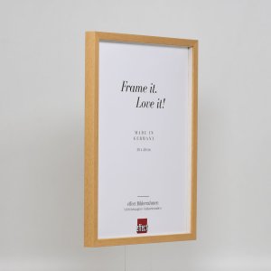Effect houten lijst profiel 35 eik 30x45 cm normaal glas + afstandhouder