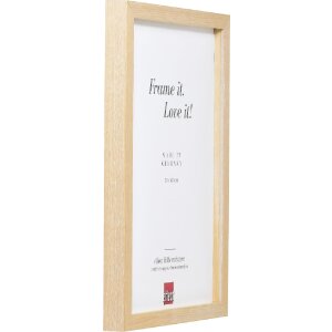 effect Houten fotolijst Profil 54 Kalkeiche 24x30 cm met Klarglas