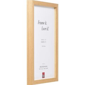 Effect Houten Fotolijst Eikenhout 25x80 cm met Klarglas