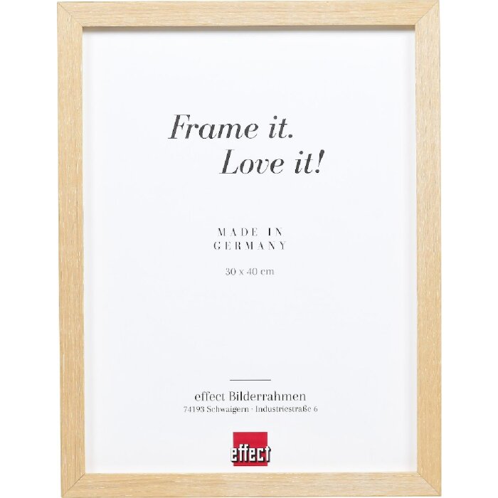 effect Massief Houten Lijst Kalkeiche 40x50 cm