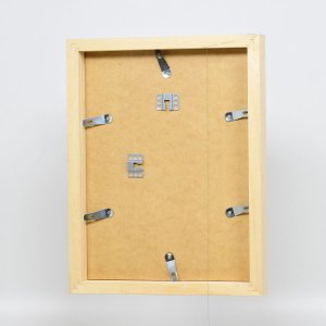 Effect houten fotolijst profiel 55 naturel 50x65 cm normaal glas + afstandsbalk
