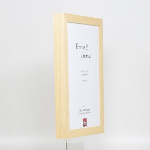 Effect houten fotolijst profiel 55 naturel 50x65 cm normaal glas + afstandsbalk
