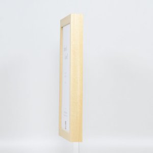 Effect houten fotolijst profiel 55 naturel 70x70 cm normaal glas + afstandsbalk