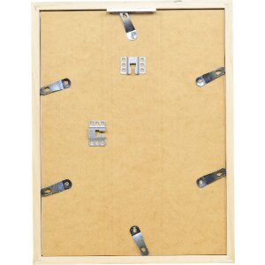 Effect Houten Fotolijst Profil 58 antiek-zilver 10x10 cm met helder glas en afstandstrip