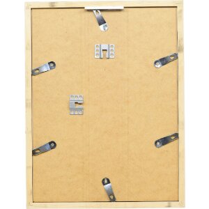 Effect Houten Fotolijst Profil 58 Zilver 20x28 cm met Afstandslip en Klarglas