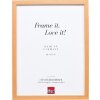 Effect Houten Wandkader Profil 58 Hellbruin 42x59,4 cm met Klarglas en Afstandsleister