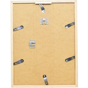 Effect Houten Lijst Profil 58 wit 50x100 cm met Klarglas en Afstandsbalk