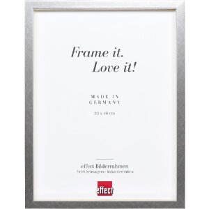 Effect Holzrahmen Profil 58 zilver 50x50 cm wanddecoratie...