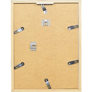 Effect Holzrahmen Profil 58 zwart 50x60 cm wandlijst met klarglas en afstandsleister