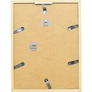 effect Houten lijst Profil 58 lichtbruin 70x70 cm met klarglas en afstandsbalk