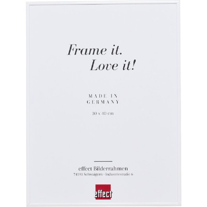 Effect Wandspiegel Quadro wit 42 x 59,4 cm