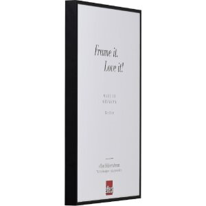 effect Wandspiegel Quadro zwart 50 x 50 cm