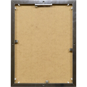 effect Quadro Wandspiegel zilver hoogglans 50 x 50 cm