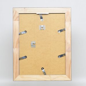 Effect Wandspiegel Houtprofiel 28 zilver 40x60 cm Spiegel